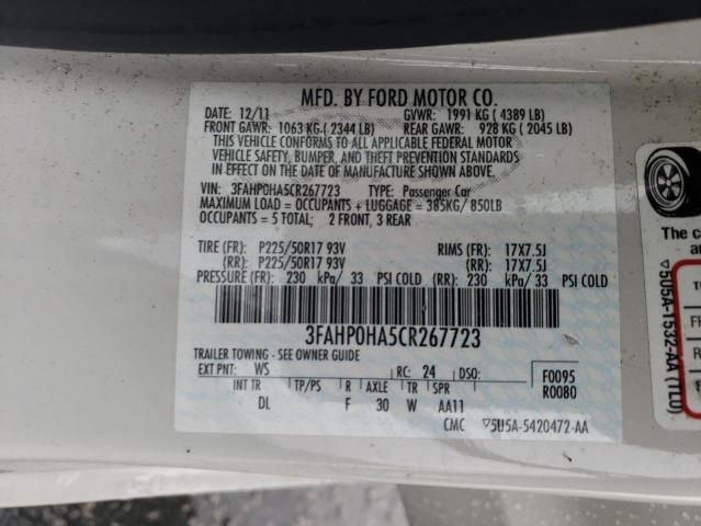 2012 Ford Fusion SE