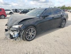 Salvage cars for sale from Copart Houston, TX: 2016 Lexus GS 350 Base