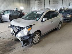 Salvage cars for sale at Franklin, WI auction: 2019 Nissan Versa S