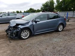 Salvage cars for sale from Copart London, ON: 2020 Toyota Corolla LE