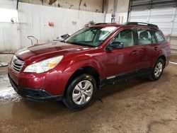 Salvage cars for sale at Casper, WY auction: 2011 Subaru Outback 2.5I