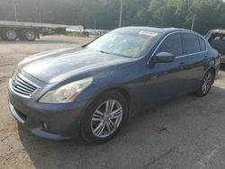 Salvage cars for sale at Grenada, MS auction: 2010 Infiniti G37 Base