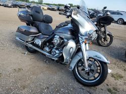 Salvage cars for sale from Copart Chicago Heights, IL: 2014 Harley-Davidson Flhtk Electra Glide Ultra Limited