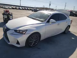 Salvage cars for sale from Copart Mentone, CA: 2017 Lexus IS 200T