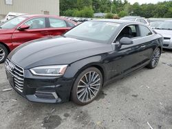 Salvage cars for sale at Exeter, RI auction: 2018 Audi A5 Premium Plus