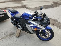 Salvage cars for sale from Copart Woodhaven, MI: 2015 Yamaha YZFR3