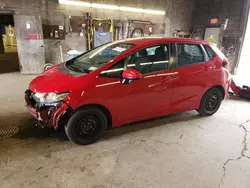 Salvage cars for sale at Angola, NY auction: 2015 Honda FIT EX