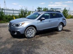 Salvage cars for sale from Copart Ontario Auction, ON: 2015 Subaru Outback 2.5I Premium