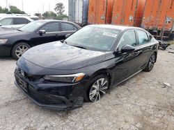 Salvage cars for sale at Bridgeton, MO auction: 2022 Honda Civic EXL