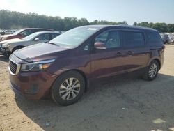 KIA Sedona LX salvage cars for sale: 2017 KIA Sedona LX