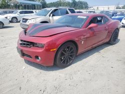 Salvage cars for sale at Spartanburg, SC auction: 2012 Chevrolet Camaro LT