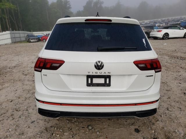 2022 Volkswagen Tiguan SE R-LINE Black