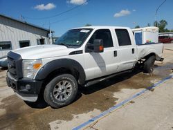 Salvage cars for sale at Pekin, IL auction: 2011 Ford F250 Super Duty