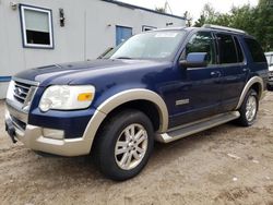 Ford salvage cars for sale: 2006 Ford Explorer Eddie Bauer