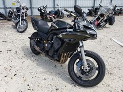 Salvage motorcycles for sale at Ocala, FL auction: 2004 Yamaha FZS10