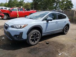 Subaru salvage cars for sale: 2021 Subaru Crosstrek Premium