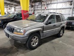 Jeep salvage cars for sale: 1999 Jeep Grand Cherokee Laredo