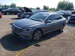 Salvage cars for sale at Bowmanville, ON auction: 2019 Volkswagen Jetta SEL Premium