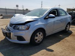 Chevrolet Sonic LS salvage cars for sale: 2017 Chevrolet Sonic LS