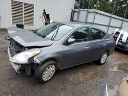 Salvage cars for sale at Austell, GA auction: 2018 Nissan Versa S