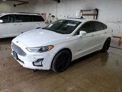 Salvage cars for sale from Copart Portland, MI: 2019 Ford Fusion Titanium