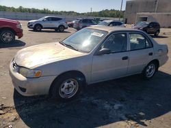 Salvage cars for sale from Copart Fredericksburg, VA: 2002 Toyota Corolla CE