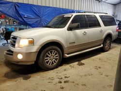 Salvage cars for sale from Copart Tifton, GA: 2007 Ford Expedition EL Eddie Bauer