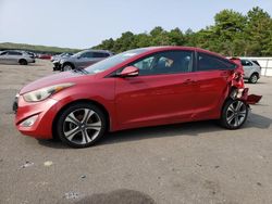 Salvage cars for sale from Copart Brookhaven, NY: 2014 Hyundai Elantra Coupe GS