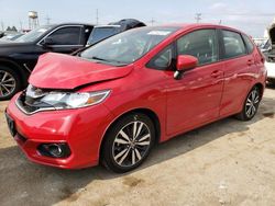 Honda FIT EX salvage cars for sale: 2019 Honda FIT EX