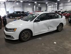 Salvage vehicles for parts for sale at auction: 2016 Volkswagen Jetta Sport
