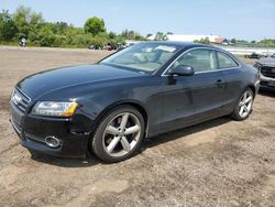 Salvage cars for sale from Copart Columbia Station, OH: 2010 Audi A5 Premium Plus