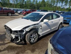 Salvage cars for sale at Harleyville, SC auction: 2016 Ford Fusion SE