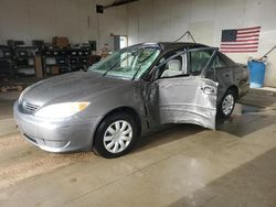 Salvage cars for sale from Copart Portland, MI: 2005 Toyota Camry LE