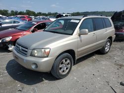 Salvage cars for sale at Cahokia Heights, IL auction: 2005 Toyota Highlander Limited
