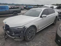 Salvage cars for sale from Copart Madisonville, TN: 2020 BMW 750 XI