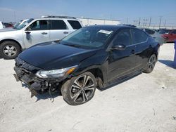 Salvage cars for sale at Haslet, TX auction: 2020 Nissan Sentra SR