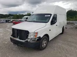 Nissan NV 2500 salvage cars for sale: 2012 Nissan NV 2500