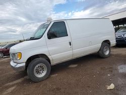 Ford salvage cars for sale: 1998 Ford Econoline E250 Van