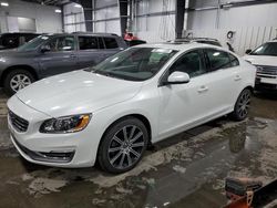 Salvage cars for sale at Ham Lake, MN auction: 2018 Volvo S60 Platinum