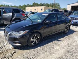 Salvage cars for sale at Ellenwood, GA auction: 2020 Nissan Sentra SV