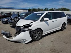 Toyota Sienna salvage cars for sale: 2017 Toyota Sienna SE