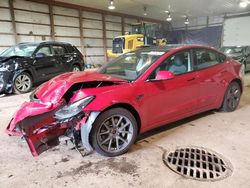 Salvage cars for sale from Copart Columbia Station, OH: 2022 Tesla Model 3