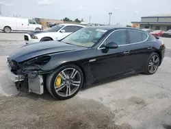 Salvage cars for sale from Copart Houston, TX: 2010 Porsche Panamera Turbo