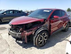 Toyota C-HR XLE salvage cars for sale: 2018 Toyota C-HR XLE