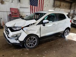 Salvage cars for sale from Copart Casper, WY: 2020 Ford Ecosport Titanium