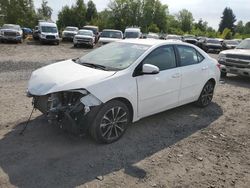 Salvage cars for sale at Portland, OR auction: 2017 Toyota Corolla L