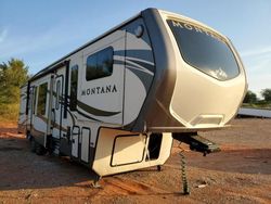 Montana salvage cars for sale: 2016 Montana 5th Wheel