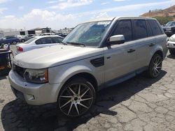 Salvage cars for sale from Copart Colton, CA: 2011 Land Rover Range Rover Sport LUX