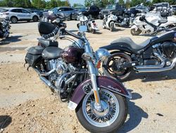 Salvage motorcycles for sale at Bridgeton, MO auction: 2005 Harley-Davidson Flstci