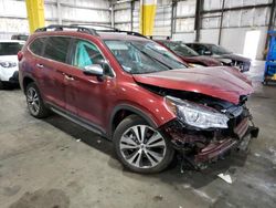 Salvage cars for sale at Woodburn, OR auction: 2019 Subaru Ascent Touring